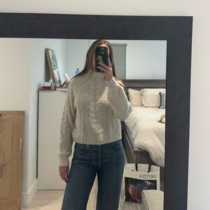 Aritzia Sunday Best chunky turtleneck sweater